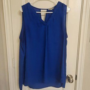 Pleione Blue Blouse